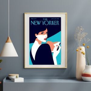 New Yorker Magazine Page Turner Print